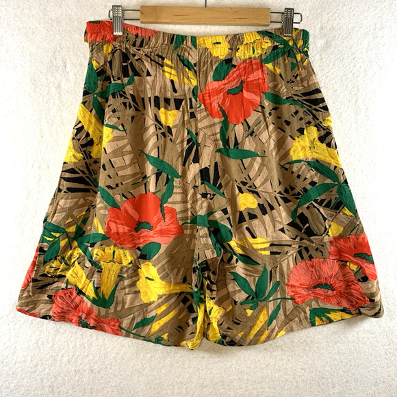 VTG Women 2 pc Set Tank Shorts Sz S Tropical Island Tiki Party Hawaiian Resort‎ - Picture 5 of 16